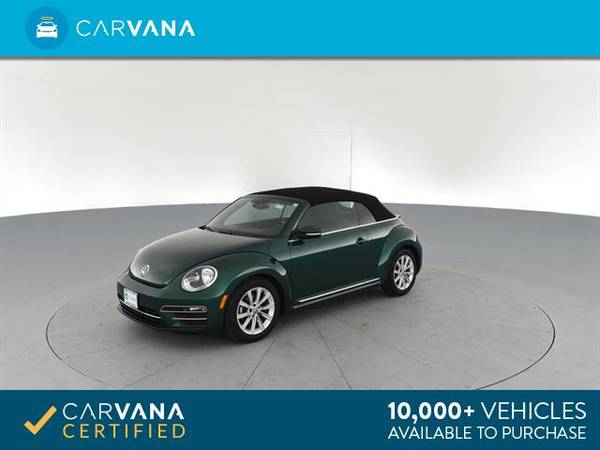 2017 VW Volkswagen Beetle 1.8T S Convertible 2D Convertible Green - for sale in York, PA – photo 6