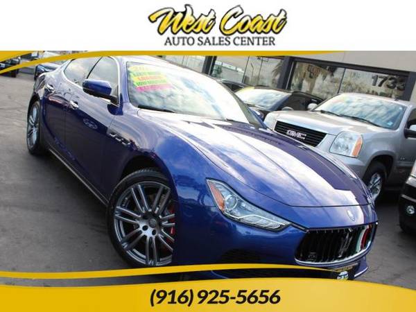 2017 Maserati Ghibli S - - by dealer - vehicle for sale in Sacramento , CA