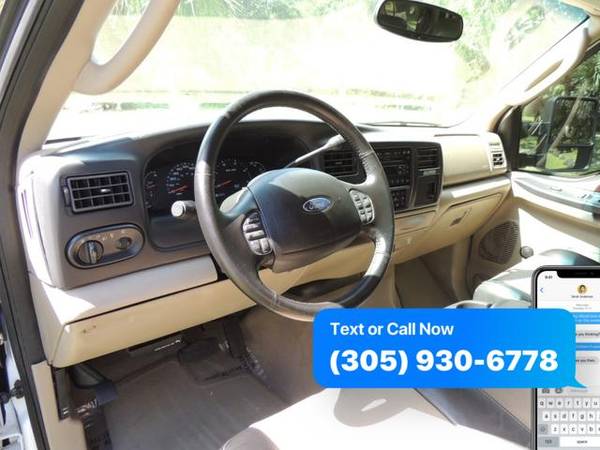 2005 Ford Excursion 137 WB 6.0L Eddie Bauer 4WD CALL / TEXT (3 for sale in Miami, FL – photo 18