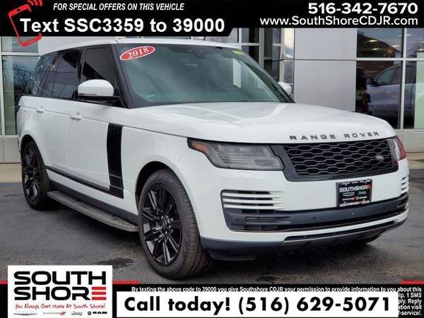 2018 Land Rover Range Rover 5 0L V8 Supercharged SUV for sale in Inwood, NY