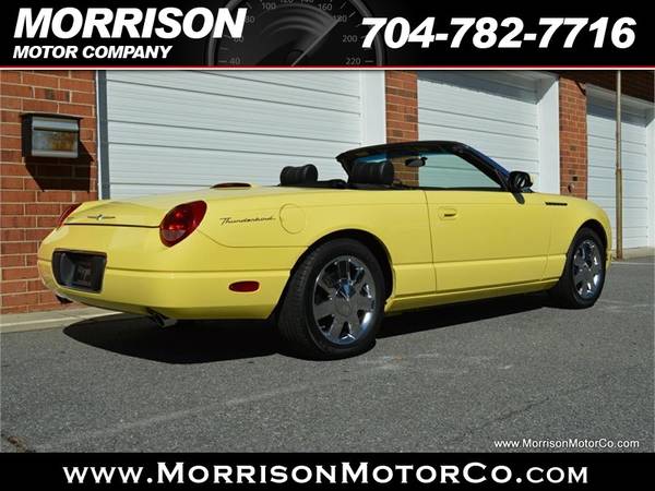 2002 Ford Thunderbird 43K Miles Inspiartaion Yellow for sale in Concord, NC – photo 16