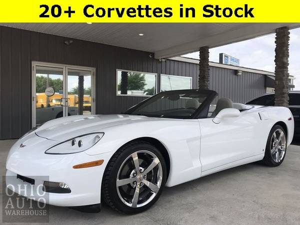 2008 Chevrolet Corvette Convertible 6 2L V8 Navigation Clean Carfax for sale in Canton, WV – photo 2