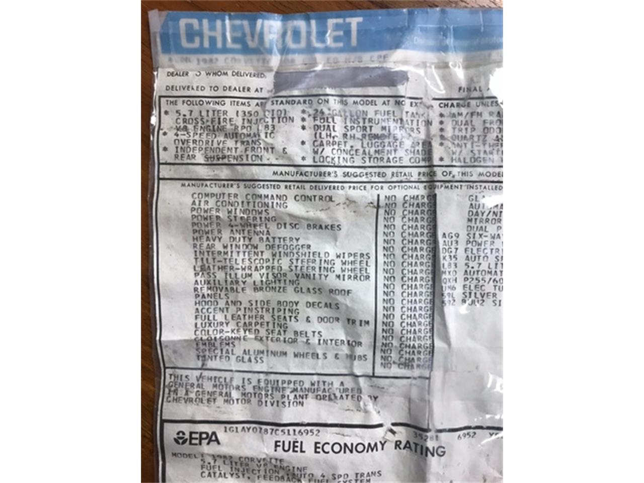 1982 Chevrolet Corvette for sale in Shelby Township , MI – photo 76