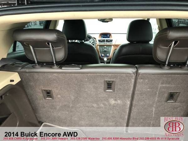 2014 BUICK ENCORE AWD! HEATED LEATHER!REMOTE START! BACK UP CAM! APPLY for sale in N SYRACUSE, NY – photo 11
