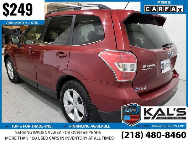 249/mo - 2014 Subaru Forester 25i Limited AWDWagon for sale in Wadena, ND – photo 13