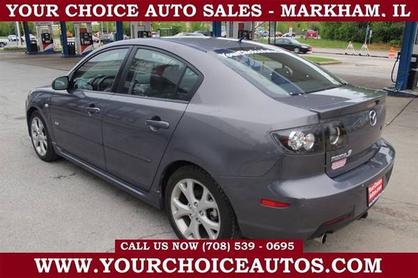 2008 *MAZDA*MAZDA3*S TOURING LEATHER SUNROOF CD GOOD TIRES 861354 for sale in MARKHAM, IL – photo 5