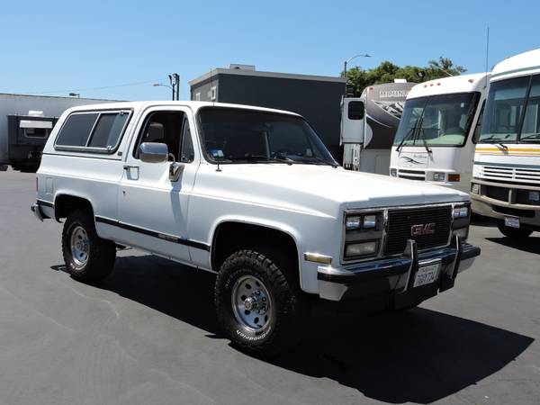 1989 GMC JIMMY SLE 4WD K5 4X4 BLAZER for sale in Santa Ana, CA