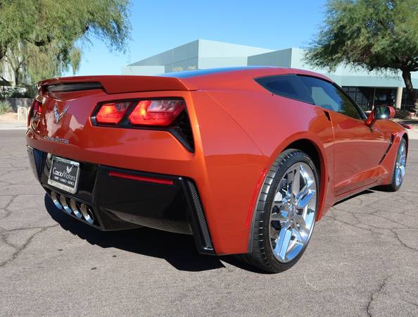2015 Chevrolet Corvette 3LT Z51 Chrome Whls Daytona Orange 11k Miles... for sale in Scottsdale, AZ – photo 5