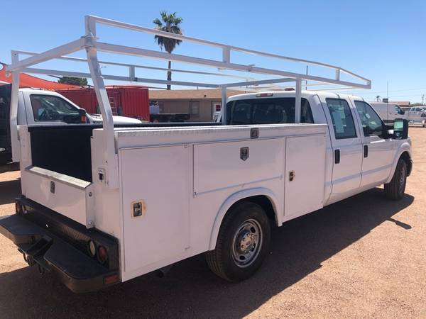 2011 FORD SUPER DUTY F-350 CREW CAB SERVICEBODY WORK TRUCK for sale in Mesa, UT – photo 4
