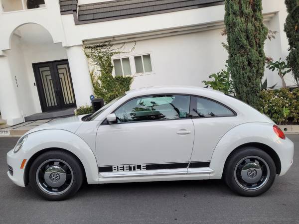 2012 Volkswagen Beetle Triple White with Low 77, 750 Miles - cars & for sale in Los Angeles, CA – photo 3