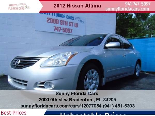 2012 Nissan Altima 4dr Sdn I4 CVT 2.5 S - We Finance Everybody!!! for sale in Bradenton, FL