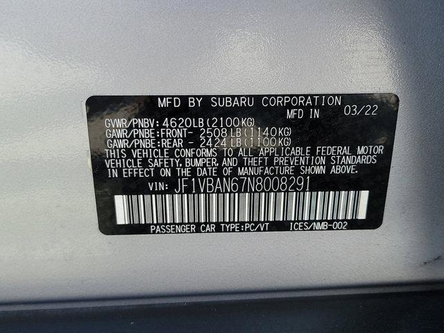 2022 Subaru WRX Limited for sale in Wilmington, DE – photo 46