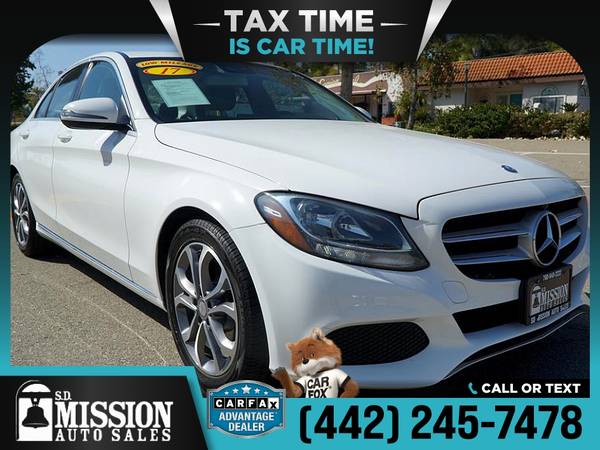 2017 Mercedes-Benz CClass C Class C-Class FOR ONLY 415/mo! - cars & for sale in Vista, CA – photo 3