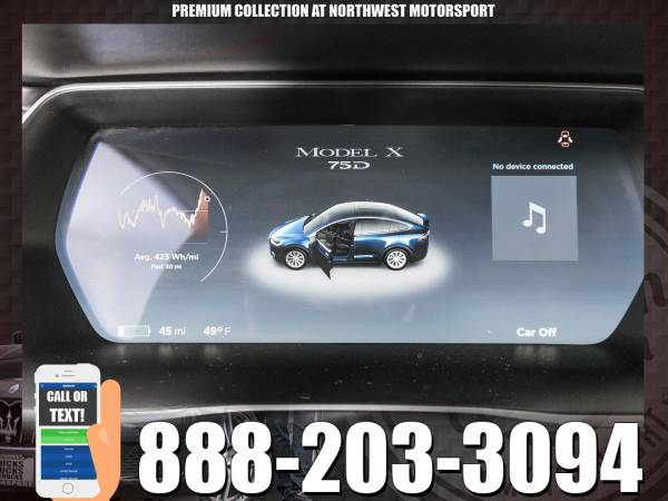 2017 *Tesla Model X* 75D AWD for sale in PUYALLUP, WA – photo 21