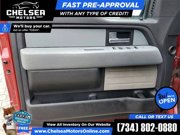 267/mo - 2013 Ford F150 F 150 F-150 XLT4WD XLT 4 WD XLT-4-WD Crew for sale in Chelsea, OH – photo 13