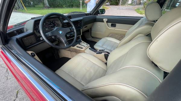 1 owner 1985 635CSI bmw for sale in Clearwater, FL – photo 22