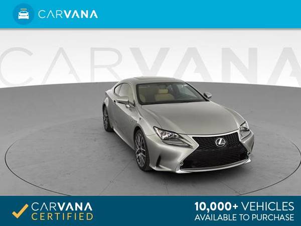 2015 Lexus RC RC 350 Coupe 2D coupe Silver - FINANCE ONLINE for sale in Atlanta, CA