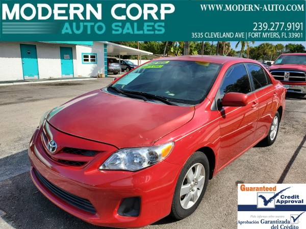 2012 COROLLA LE - COMFORTABLE, ROOMY and SAFE SEDAN for sale in Fort Myers, FL