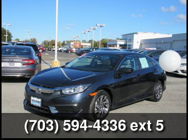 2017 Honda Civic EX Great Cars-Great Pricing Call Today! for sale in Waldorf, MD