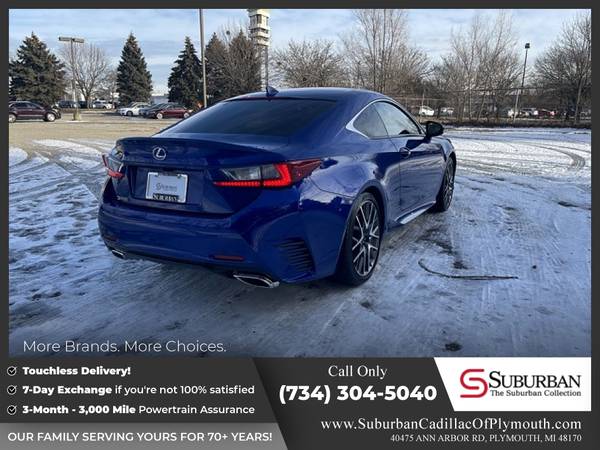751/mo - 2016 Lexus RC 200t 200 t 200-t - - by dealer for sale in Plymouth, MI – photo 6