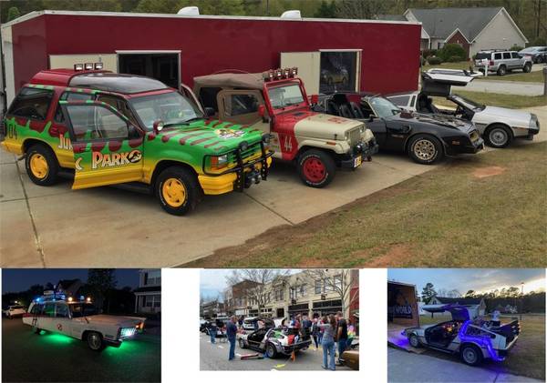Jurassic Park Jeep/DeLorean BTTF/Bat One & More for sale in Bethlehem, GA – photo 7