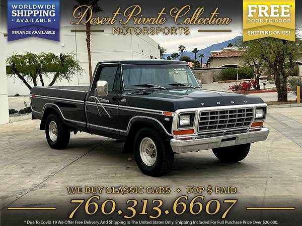 1978 Ford F 250 Camper Deluxe v8 Big Block 460 Pickup which won t for sale in Palm Desert, UT – photo 3