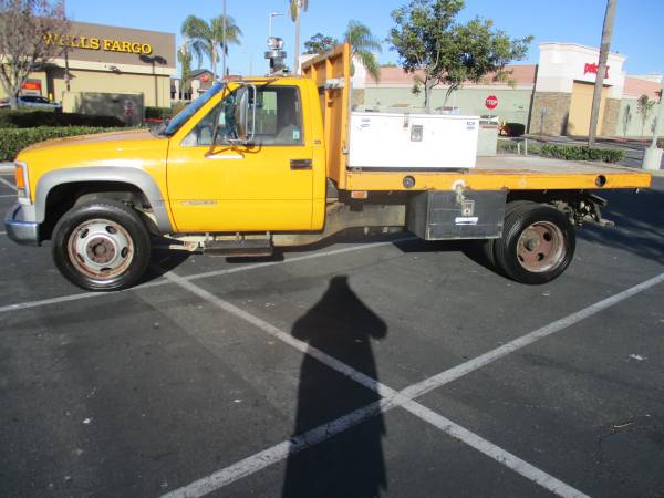 1998 Chevy 3500 HD 1 gov stakebed flatbed truck 39k original miles for sale in San Diego, CA – photo 12