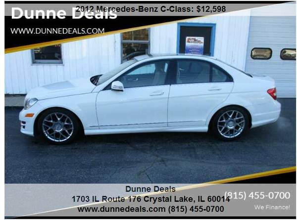 2012 Mercedes-Benz C-Class C 300 Luxury 4MATIC AWD - Sharp! - cars for sale in Crystal Lake, IL