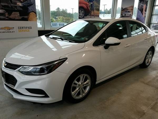 2017 Chevy Chevrolet Cruze LT sedan Summit White for sale in State College, PA – photo 3