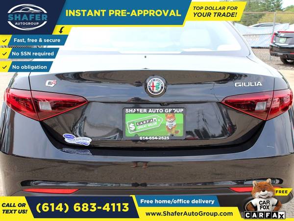 $352/mo - 2017 Alfa Romeo GIULIA TI Q4 - Easy Financing! - cars &... for sale in Columbus, NV – photo 6