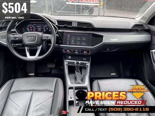504/mo - 2020 Audi Q3 Q 3 Q-3 S line Premium Plus AWD TURBO LOADED for sale in Spokane, WA – photo 19