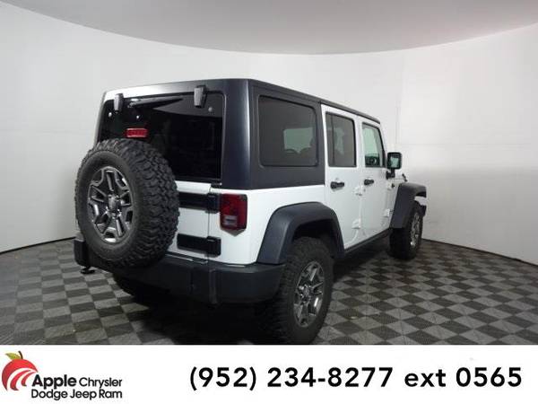 2016 Jeep Wrangler SUV Unlimited Rubicon (Bright White Clearcoat) for sale in Shakopee, MN – photo 4