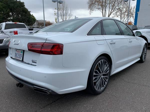 2016 Audi A6 Quattro Premium S-Line Sedan White/Black Leather for sale in SF bay area, CA – photo 4