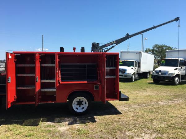 2016 Isuzu NQR Utility Body 3,200lb Crane Truck-75,000 MILES! for sale in Palmetto, FL – photo 16