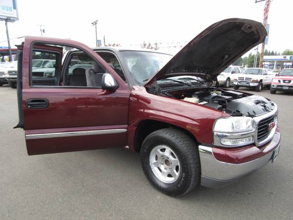 2002 GMC Sierra 1500 Ext Cab SLE BURGANDY 2 OWNER SUPER SHARP ! for sale in Milwaukie, OR – photo 22