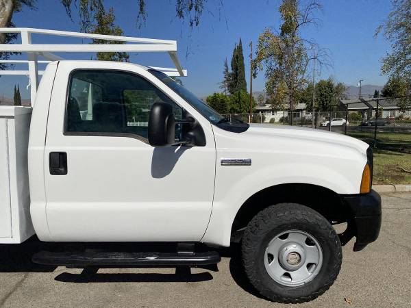 2006 Ford F-350 F350 F 350 4x4 Service Body with Rack 9 Utility... for sale in Los Angeles, CA – photo 7