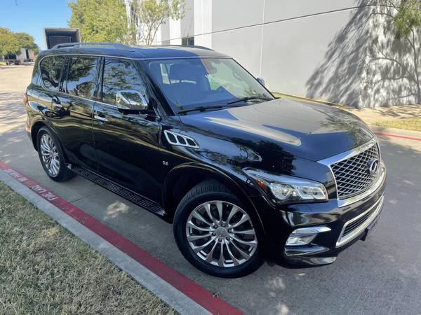 2015 Infiniti QX80 3rd row 92k miles WILLING TO DO PAYMENTS for sale in GRAPEVINE, TX – photo 4