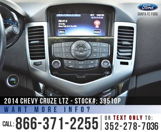 2014 CHEVY CRUZE LTZ *** Bluetooth, SiriusXM, Cruise Control *** for sale in Alachua, FL – photo 12