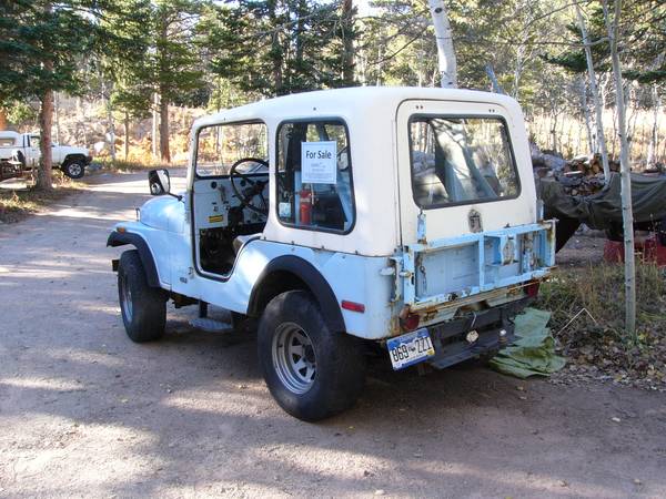 Selling my 1974 jeep CJ-5 V8 for sale in Ward, CO – photo 2