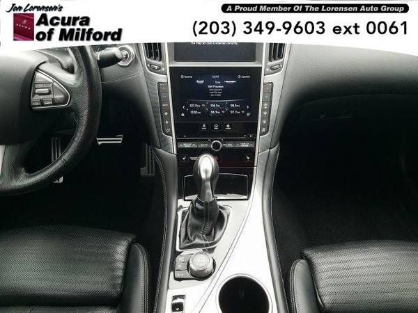 2016 INFINITI Q50 sedan 4dr Sdn 3.0t Red Sport 400 AWD (GRAPHITE... for sale in Milford, CT – photo 12