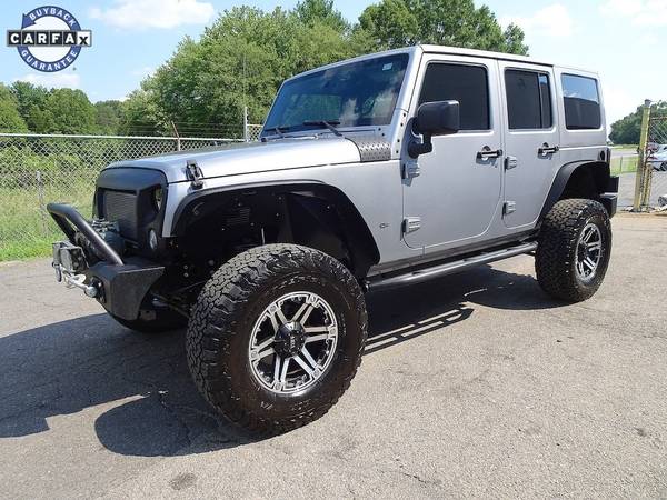 Jeep Wrangler 4x4 Lifted 4 Door Manual SUV Bluetooth Winch Low Miles for sale in Columbus, GA – photo 7