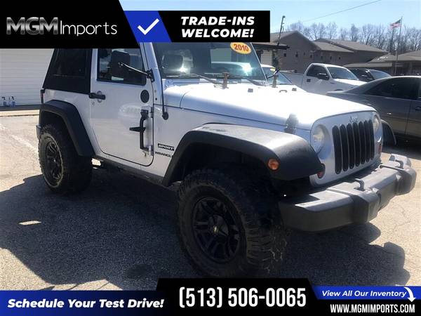 2010 Jeep Wrangler Sport FOR ONLY $347/mo! - cars & trucks - by... for sale in Cincinnati, OH – photo 7