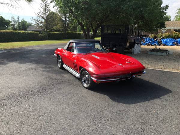 1966 Corvette Roadster for sale in Tracy, CA