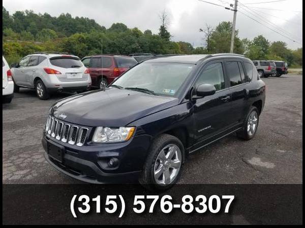 2011 Jeep Compass Limited 4WD 4cyl automatic SUV leather sunroof 4x4 for sale in 100% Credit Approval as low as $500-$100, NY