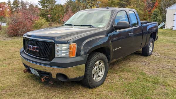 2008 GMC Sierra 4x4 Good for Plow Truck for sale in Claremont, NH