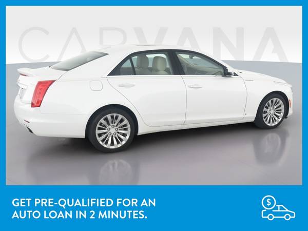 2016 Caddy Cadillac CTS 2 0 Luxury Collection Sedan 4D sedan White for sale in Alexandria, MD – photo 9