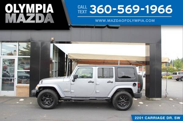 2015 Jeep Wrangler Unlimited Sahara for sale in Olympia, WA