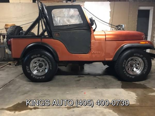 1981 Jeep CJ 4WD 2dr Utility CJ5 500 down with trade ! BAD OR GOOD I... for sale in Oklahoma City, OK – photo 4