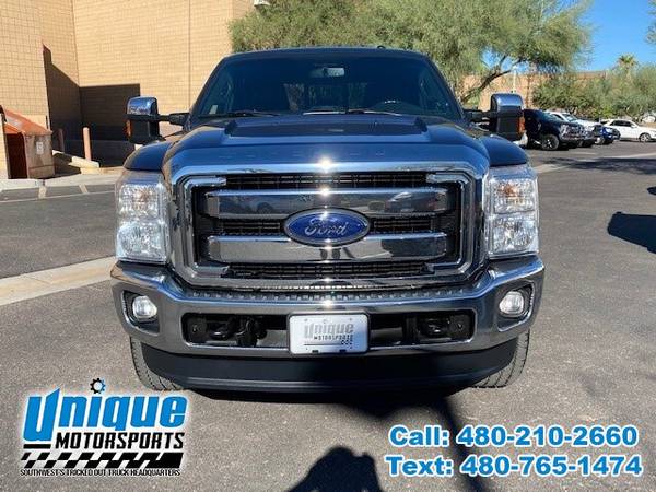 2015 FORD F-350 LARIAT CREW CAB TRUCK ~ LOW MILES ~ 6.7L TURBO DIESE... for sale in Tempe, NM – photo 2