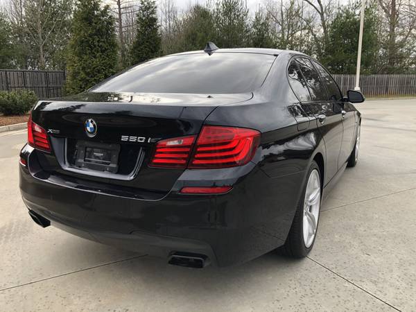 2015 BMW 550i xDrive M-Sport AWD 52k miles Blue/Black Super Clean for sale in Asheville, NC – photo 7